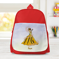 Πεντάμορφη - Σχολική Τσάντα Μονόχρωμη