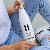 Play, Pause, Stop - Μπουκάλι Θερμός 500ml