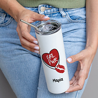 Girl Power Red - Ποτήρι Θερμός 600ml