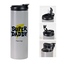 Super Daddy - Sports Gym Θερμός 600 ml
