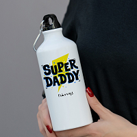 Super Daddy - Ποδηλατικό Μπουκάλι 600 ml