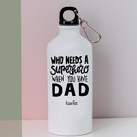 SuperHero Dad- Ποδηλατικό Μπουκάλι 600 ml