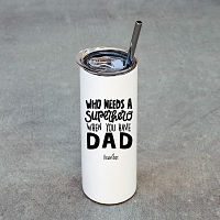 SuperHero Dad - Ποτήρι Θερμός 600ml