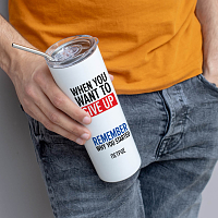 Remember Why You Started - Ποτήρι Θερμός 600ml