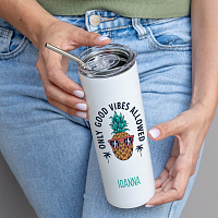 Good Vibes Allowed - Ποτήρι Θερμός 600ml