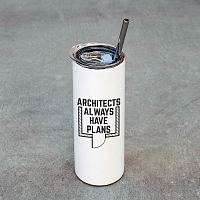 Architects Have Plans - Ποτήρι θερμός 600ml