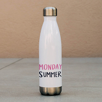 Less Monday More Summer - Μπουκάλι Θερμός 500ml
