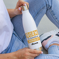 Born To Become a Journalist - Μπουκάλι Θερμός 500ml