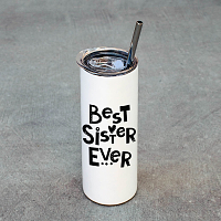 Best Sister Ever - Ποτήρι Θερμός 600ml