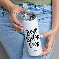 Best Sister Ever - Ποτήρι Θερμός 600ml