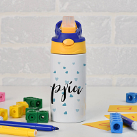 Μπλε Καρδιές - Παγούρι Θερμός