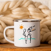 Μικρο Λαλακι - Κούπα Vintage Eμαγιέ