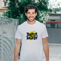 Super DAD - Organic Vegan T-Shirt Unisex