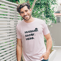 Husband -  Organic Vegan T-Shirt Unisex