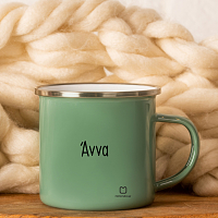 Karma  - Κούπα Vintage Eμαγιέ