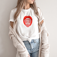 Cute - Organic Vegan T-Shirt Unisex