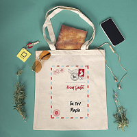 Letter to Santa -  Πάνινη Τσάντα