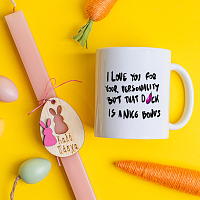 I Love you for... - Λαμπάδα Με Κούπα