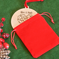 Xmas Lovers - Ξύλινο Στολίδι