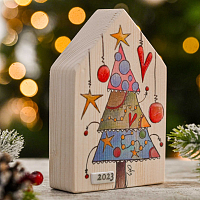 Xmas Tree - Ξύλινο Γούρι