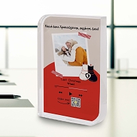 Xmas Cats Couple - Κρύσταλλο MyMusicCode