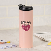 Teaching is a work of Heart - Sports Gym Θερμός 600 ml