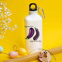 Μαζί Στα Πάνω, Μαζί Και Στα Κάτω - Λαμπάδα Με Ποδηλατικό Μπουκάλι 600ml