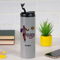 Ροντινέι "ΚΑΤΩ ΑΠΟ ΤΗΝ ΠΑΝΣΕΛΗΝΟ ΜΟΥ!" - Sports Gym Θερμός 600 ml