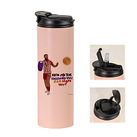 Ροντινέι "ΚΑΤΩ ΑΠΟ ΤΗΝ ΠΑΝΣΕΛΗΝΟ ΜΟΥ!" - Sports Gym Θερμός 600 ml