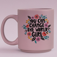 Change the world - Κούπα Πούδρα MemoryBox