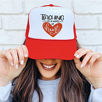 Teaching is a work of Heart - Καπέλο Trucker MemoryBox