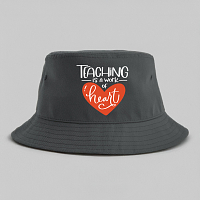 Teaching is a work of Heart - Καπέλο Bucket MemoryBox