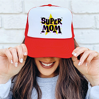 SUPER MOM - Καπέλο Trucker MemoryBox