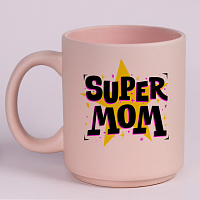SUPER MOM - Κούπα Πούδρα MemoryBox