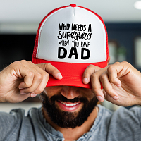 Superhero DAD - Καπέλο Trucker MemoryBox