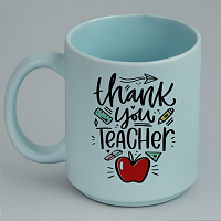 thank you TEACHER - Κούπα Πούδρα MemoryBox