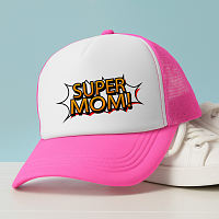 SUPER MOM - Καπέλο Trucker MemoryBox
