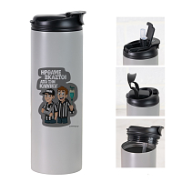 ΗΡΘΑΜΕ ΣΚΑΣΤΟΙ - Sports Gym Θερμός 600 ml