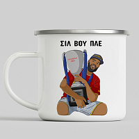 ΣΙΛ ΒΟΥ ΠΛΕ - Κούπα Vintage Eμαγιέ MemoryBox