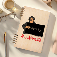 ΑΧΝΟΦΑΙΝΕΤΑΙ - Ξύλινο Ημερολόγιο Ατζέντα Cult Collection MemoryBox