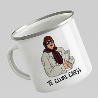 ΤΙ ΕΙΝΑΙ ΕΔΩ;; - Κούπα Eμαγιέ Cult Collection MemoryBox