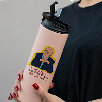 ΤΡΑΓΟΥΔΙΣΤΡΙΑ - Sports Gym Θερμός 600 ml Cult Collection MemoryBox