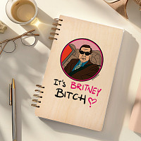 IT'S BRITNEY - Ξύλινο Ημερολόγιο Ατζέντα Cult Collection MemoryBox
