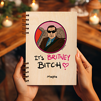 IT'S BRITNEY - Ξύλινο Ημερολόγιο Ατζέντα Cult Collection MemoryBox