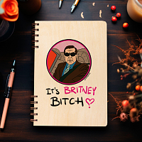 IT'S BRITNEY - Ξύλινο Ημερολόγιο Ατζέντα Cult Collection MemoryBox
