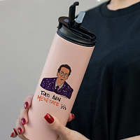 ΓΙΑΤΙ ΔΕΝ ΜΕΛΕΤΑΤΕ;;; - Sports Gym Θερμός 600 ml Cult Collection MemoryBox