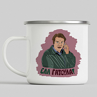 ΕΛΑ ΓΑΤΟΥΛΑ! - Κούπα Eμαγιέ Cult Collection MemoryBox