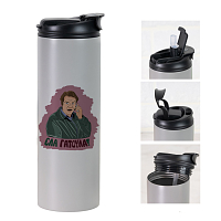 ΕΛΑ ΓΑΤΟΥΛΑ! - Sports Gym Θερμός 600 ml Cult Collection MemoryBox