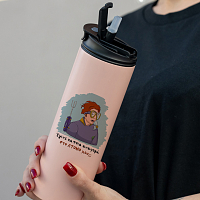 ΑΤΟΜΟ - Sports Gym Θερμός 600 ml Cult Collection MemoryBox