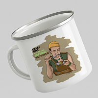 ΠΟΥΤ@ΝΙΑ? - Κούπα Eμαγιέ Cult Collection MemoryBox